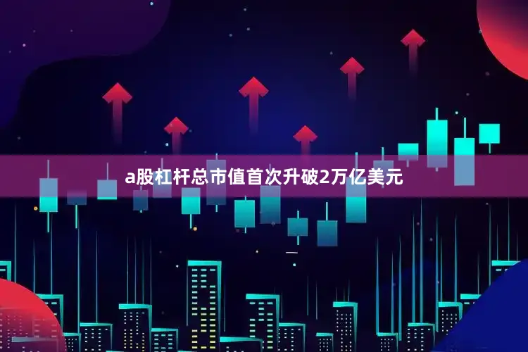 a股杠杆总市值首次升破2万亿美元